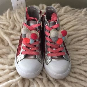 Billieblush sparkle high top size 28 (toddler)
